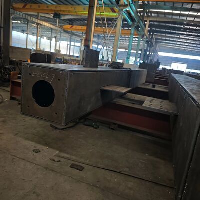 Quality Welded Box Section Steel Columns, Customized Length Steel for Steel Frame Construction Projects factory