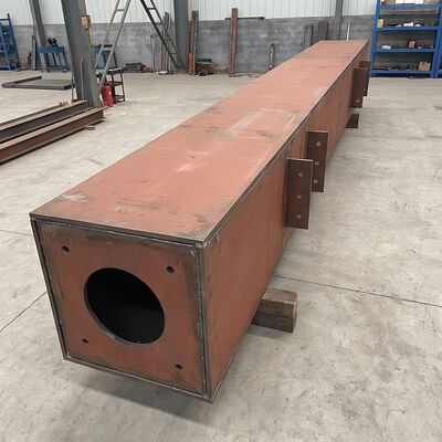 Quality Heavy Load Box Steel Columns Welded, Coated Steel Upon Request for Petrochemical Plant Frames factory