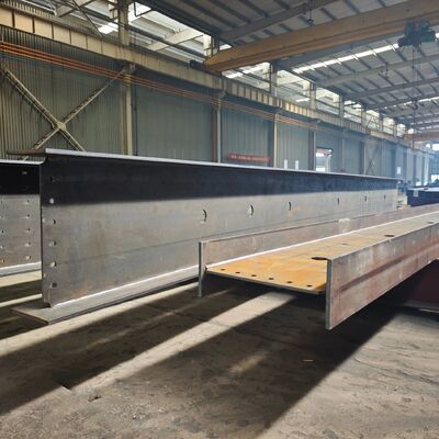 Quality Hot DIP Galvanized / Painted Welded H-Beam for Multi-Storey Steel Buildings factory