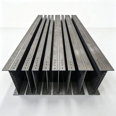 Quality Precision Fabricated Welded H Section Beam, Heavy Load H Beam for Steel Bridge factory