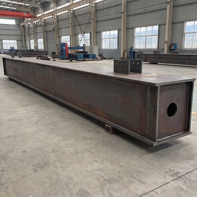 Quality High Stability Box Steel Columns Welded, Low Residual Stress Steel for High-Rise Podium Frame Systems factory