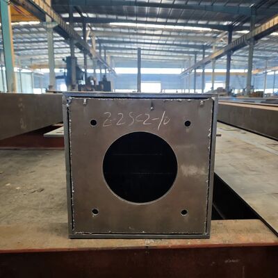 Quality Fabricated Welded Steel Box Columns, Stress-Relieved Steel for Heavy Industrial Furnace Supporting Frames factory