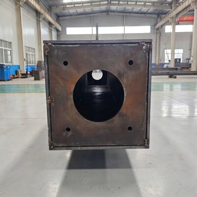 重型墙焊接箱型钢柱，用于码头装卸平台支撑的表面可定制钢材