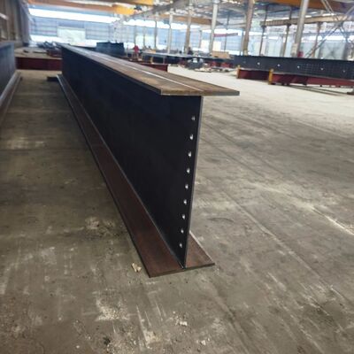 Quality Prefabricated Welded H Section Steel Beam, High Stability H-Beam for Warehouse Frame factory