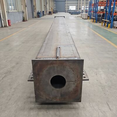 Quality Welded Steel Box Columns, Cut-to-Size Steel for Car Parking Multi-Storey Steel Structures factory