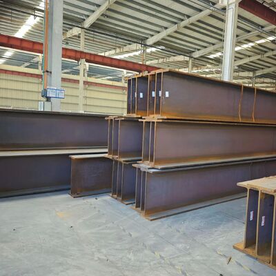 Quality Hot Rolled H-Beam Q235B Q345b, GB En ASTM Standard H Section Steel for Steel Structure Warehouse factory