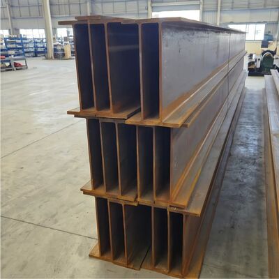 Kualitas Q235B Q345b Hot Rolled H-Beam, Profil Baja Struktural untuk Proyek Rangka Baja Luar Ruangan pabrik