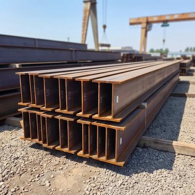 Quality Hot Rolled Structural Steel H Sections, Certified Steel for Infrastructure Construction factory