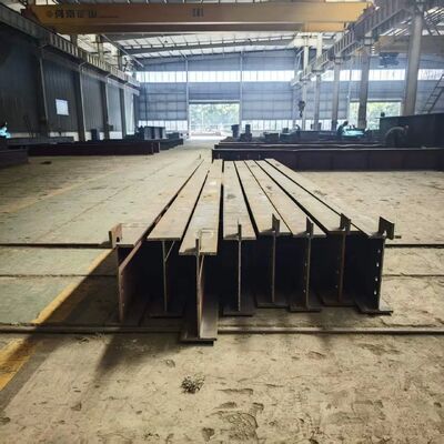Quality Hot Rolled H Beam Shaped Steel, Factory Supplied Steel for Temporary Construction Bracing factory