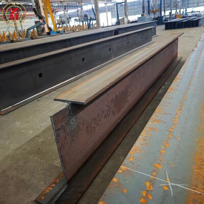 热浸镀锌可定制欧标焊接钢箱柱用于市政桥梁