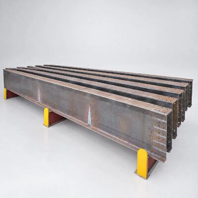 Quality Export Grade Welded H-Beam Custom Fabricated Steel H Beam for Commercial Building Structure factory