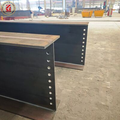 Quality 1-Year Guarantee GB Standard Anti-Corrosion Custom Welded Steel H-Beam for Large Warehouses factory