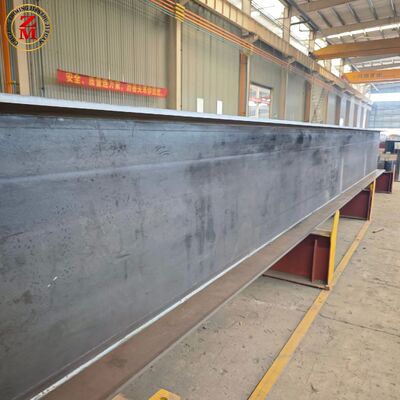 Quality Recyclable Bolt Connection Anti-Rust Paint Steel Girder for Large Warehouses factory