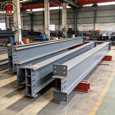 Kualitas Heavy Duty Steel Crane Beam, Kerangka Crane Las untuk Peningkatan Atas Pabrik pabrik
