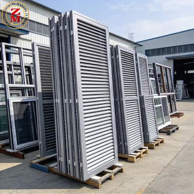 Quality Anti-Corrosion Aluminum Louver Window, Building Facade Sunshade Louver factory