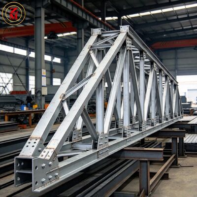 Kualitas Rangka Baja Atap Pracetak, Rangka Baja Las Berkekuatan Tinggi untuk Hangar & Stadion pabrik